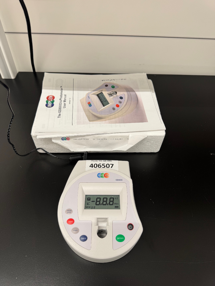 Image of Implen OD600 Advanced Cell Density Measuring Device